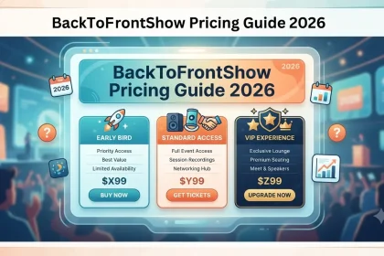 BacktoFrontShow pricing guide 2026